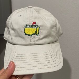 Masters Golf Cap with Embroidered Logo